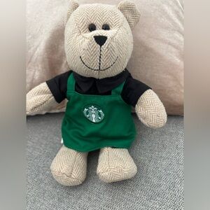 Starbucks Bearista Green Apron Boy Bear (2016) limited edition
